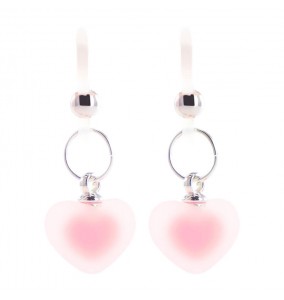 MizzZee - Heart Nipple Clamps (Pink)